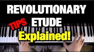 Chopin Etude Op 10 No 12 Revolutionary Piano Tutorial How to Play Lesson [upl. by Haibot]