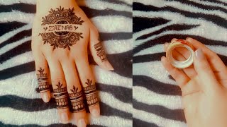 Tape Trending Name Mehndi Design 2024  Mehndi Design  Mehndi Design  Simple Mehndi  Mehndi [upl. by Geof]