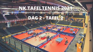 NK Tafeltennis 2021  Dag 2  Tafel 4 [upl. by Andri384]