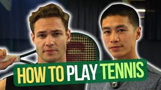 How to play TENNIS  A Full Beginner Breakdown [upl. by Aba180]