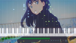 SSSS GRIDMAN ED  youthful beautiful in Piano Cover [upl. by Babbette922]