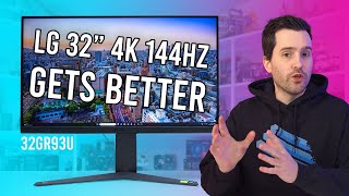 LG Cuts Price But Not Performance  LG 32GR93U Review [upl. by Ayel]