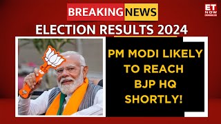 Election Results 2024 Live PM Modi To Reach BJP HQ Soon Voting Trends And What Lies Ahead For NDA [upl. by Onida]