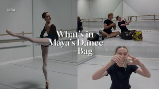 What’s in Maya’s Dance Bag❔ [upl. by Laekcim]