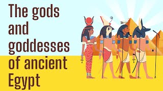 Top 10 Deities of Ancient Egypt history [upl. by Soisatsana462]