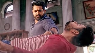 Janta Garage Superhit Action Scene  South Indian Hindi Dubbed Best Action Scene  Jr NTr [upl. by Eidoc]