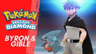 BYRON amp GIBLE  POKEMON BRILLIANT DIAMOND Walkthrough Part 9  Nintendo Switch [upl. by Ollie]