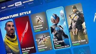 THE PARADIGM IS BACK BY ACCIDENT Fortnite Item Shop August 6th 2024 [upl. by Zetrom]