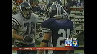 OVAC football 2003  Clay Battelle v Weirton Madonna [upl. by Noyr]