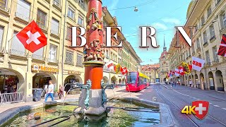 Switzerland BERN 🇨🇭 Currently Stroll City Centre to Bearpark  Bern is Outstanding Universal Value [upl. by Hamforrd208]