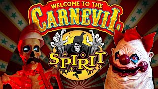 SPIRIT HALLOWEEN 2024 Animatronic BREAKDOWN  Carnevil Spirit Halloween Theme NEW [upl. by Rubens]