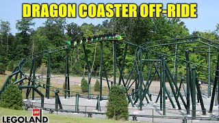 Dragon Coaster OffRide Footage Legoland New York Zierer Family Coaster  NonCopyright [upl. by Gilles]