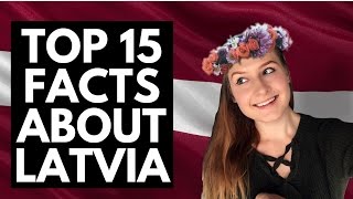 TOP 15 FACTS ABOUT LATVIA 🇱🇻 [upl. by Hanad412]