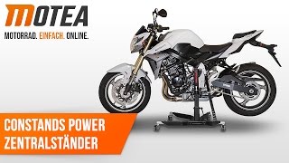 Motorrad Zentralständer ConStands Power Suzuki GSR 750 [upl. by Negris]