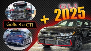 Os 3 VW mais esportivos juntos golfgti golfr jettagli [upl. by Zitvaa]