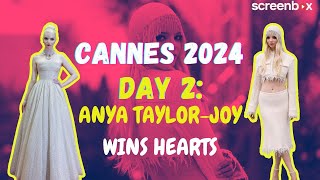 Anya TaylorJoy Stuns Chris Hemsworth Turns Heads at Cannes 2024 Premiere See Viral Looks [upl. by Collier]