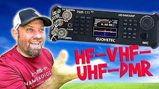 NEW GUOHETEC PMR171 VHF UHF HF SDR Ham Radio Mobile [upl. by Ettedo]