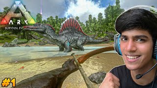 First Day in ARK Survival Evolved S2 E1  ARK Mobile Gameplay in Hindi [upl. by Killoran]