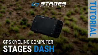 Stages Workshop  Stages Dash GPS Cycling Computer [upl. by Harrietta]