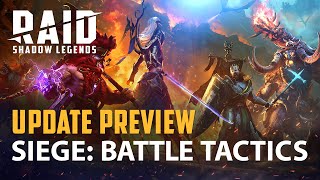 RAID Shadow Legends  Siege Battle Tactics [upl. by Rossi]