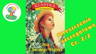 Streszczenie szczegółowe lektury Ania z Zielonego Wzgórza [upl. by Edelstein562]