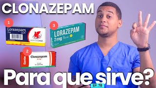 CLONAZEPAM PARA QUE SIRVE  3 COSAS [upl. by Idolah]