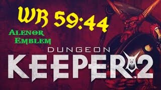 WR Dungeon Keeper 2 Speedrun 5944 Full Campaign Any by AlenorEmblem FIRST SUB 1 HOUR COMPLETION [upl. by Pallua]