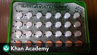 Contraceptive Pills  Reproductive Health  Biology  Khan Academy [upl. by Gregson]