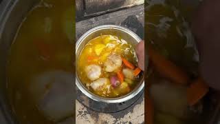 healing store winter soup  yemek bushcraft doğa camping kamp mountains outdoorcooking [upl. by Elhsa280]