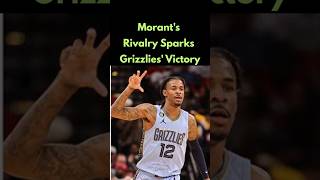 Morant Rivalry Sparks Grizzlies Victory NBA Grizzlies Lakers Morant rivalry sports sportsnews [upl. by Westphal]