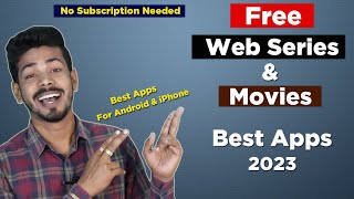 Best Apps to Watch Movies amp Web Series for Free in 2023  Free OTT Apps for iPhone amp Android [upl. by Keith904]