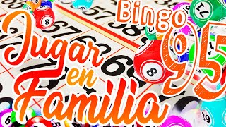 BINGO ONLINE 75 BOLAS GRATIS PARA JUGAR EN CASITA  PARTIDAS ALEATORIAS DE BINGO ONLINE  VIDEO 95 [upl. by Adlar]