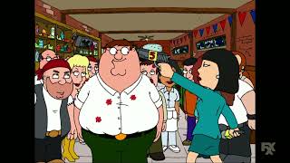 family guy  peter griffin gets shot by tricia takanawa [upl. by Albina]