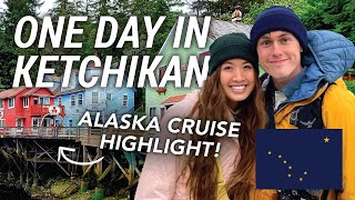 24 Hours in Ketchikan amp Alaska Cruise Ship Tour 🌲 [upl. by Ignacio]