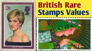 UK Stamps Value  Great Britain Rare Stamps To Complete Your Collection [upl. by Roel]