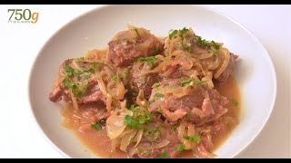 Recette de Joue de porc à la bière  750g [upl. by Adnauqal]