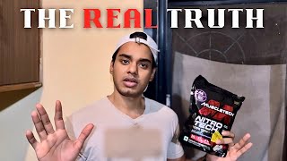 MUSCLETECH NITRO TECH 100 WHEY GOLD CONCENTRATE PROTEIN REVIEW [upl. by Malina]