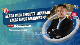 🔴LIVE Rekor baru tercipta akankah EMAS Terus MembaraMarket Review 18 ktober 2024 [upl. by Verda]