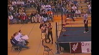 Jammer amp Slammer vs Gary Valiant amp Shane Morton  HCW Wrestling McMinnville TN 3121999 [upl. by Ellerd]