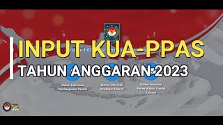 Tutorial Input KUAPPAS Tahun Anggaran 2023 pada SIPD Kemendagri [upl. by Nedla]