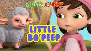 Little Bo Peep  Baby Rhymes for Children  Infobells [upl. by Bohannon]