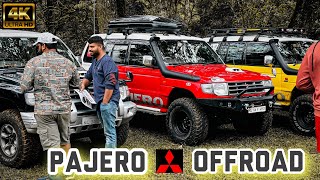 PAJERO OFFROAD fun drive Kerala Forest county munnar Modified Pajero Pajero extreme offroad [upl. by Joung]