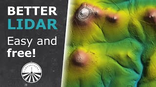 FREE and easy LIDAR for Metal detecting with CARIS Easy View  increase your finds rate [upl. by Lear]