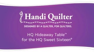 HQ Hideaway Table for the HQ Sweet Sixteen [upl. by Effie]