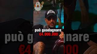 QUANTO GUADAGNANO GEOLIER E SFERA EBBASTA  FABRIZIO CORONA podcast italy ytshort ytshorts [upl. by Penrod]