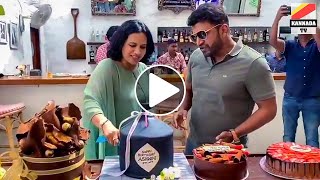 ಪುನೀತ್ ರಾಜ್ ಕುಮಾರ್ ಪತ್ನಿ ಅಶ್ವಿನಿ ಬರ್ತ್ ಡೇ  Puneeth Rajkumar Wife Ashwini Birthday  KannadaTv [upl. by Dumah]