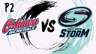 Home Game  Oshawa Generals vs South Simcoe  P2  Nov 2 2024 [upl. by Ecnaret760]