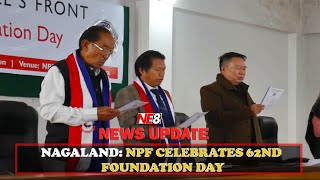 Nagaland NPF celebrates 62nd Foundation Day [upl. by Enileda]