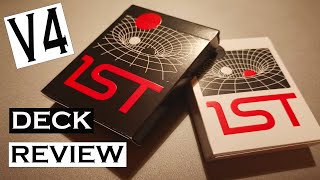 1st V4 playing cards  DECK REVIEW [upl. by Nit]