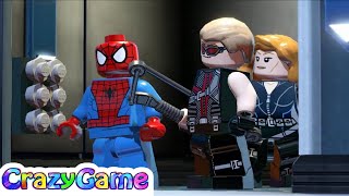 Lego Marvel Super Heroes 100 Guide 3 Exploratory Laboratory Minikits Stan Lee [upl. by Neih]